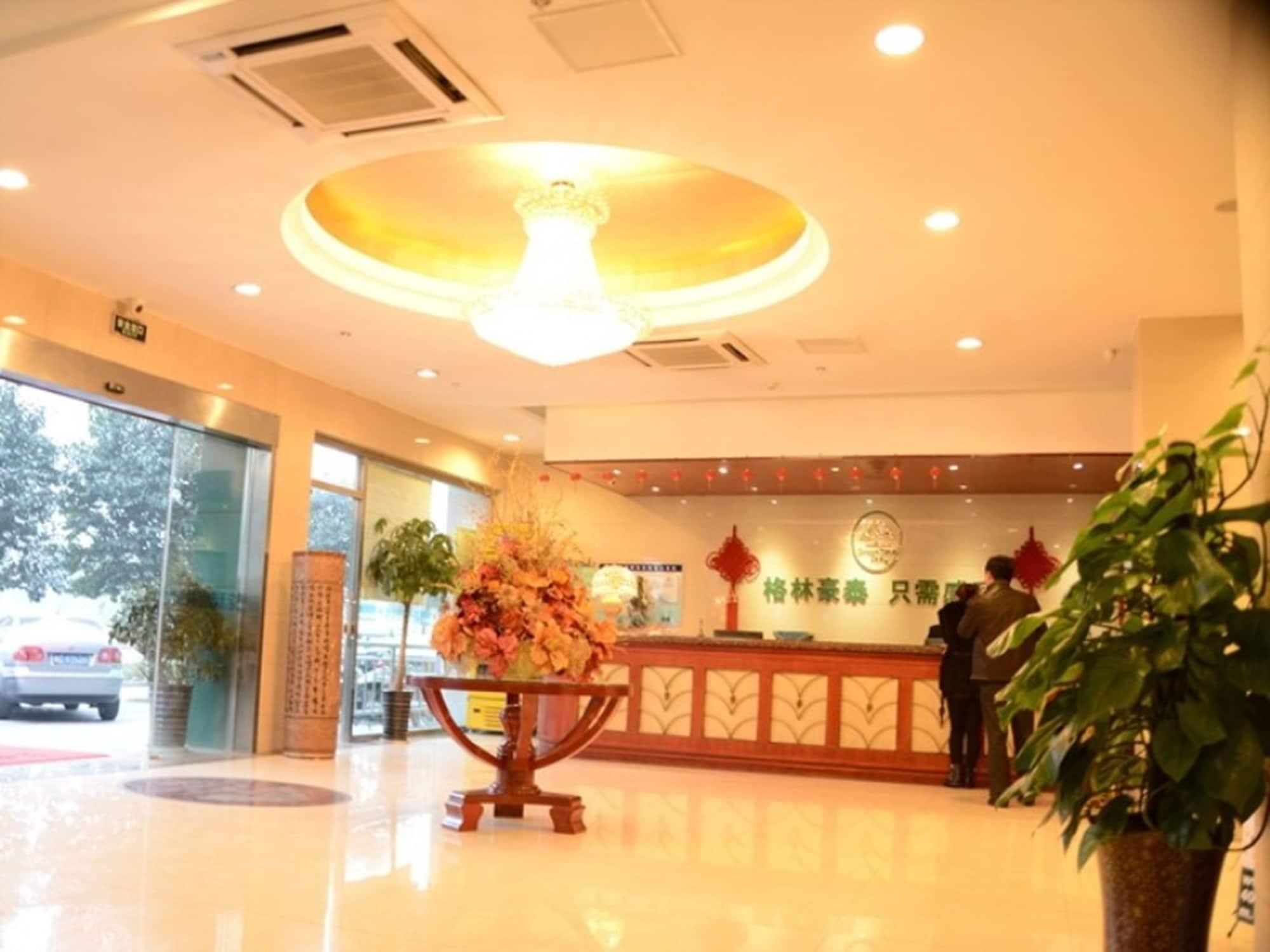 Greentree Inn Anhui Bengbu Longhu Express Hotel Exterior photo